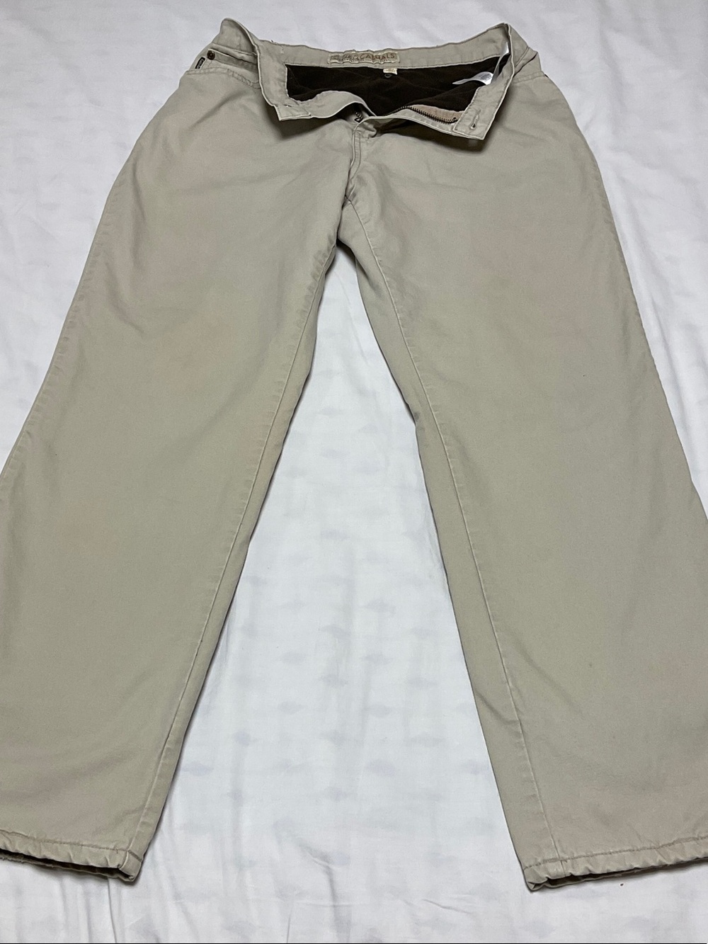 Cabela's Casuals Women’s Size 8 Fleece Lined Khaki Pants